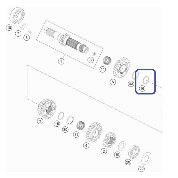Circlip WS24