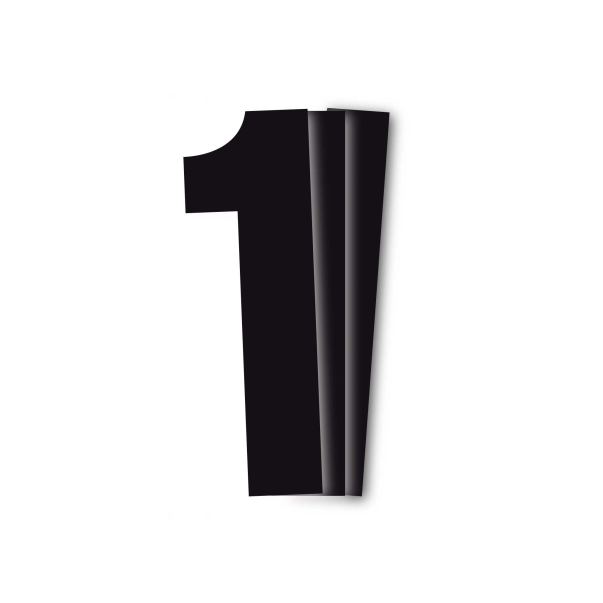 Números de carrera Negro - Pack de 3...