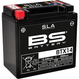 BS Bateria BTX14 SLA