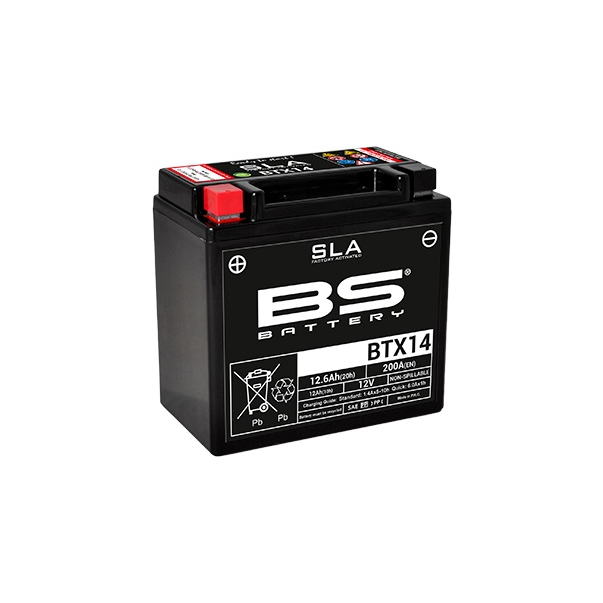 BS Bateria BTX14 SLA