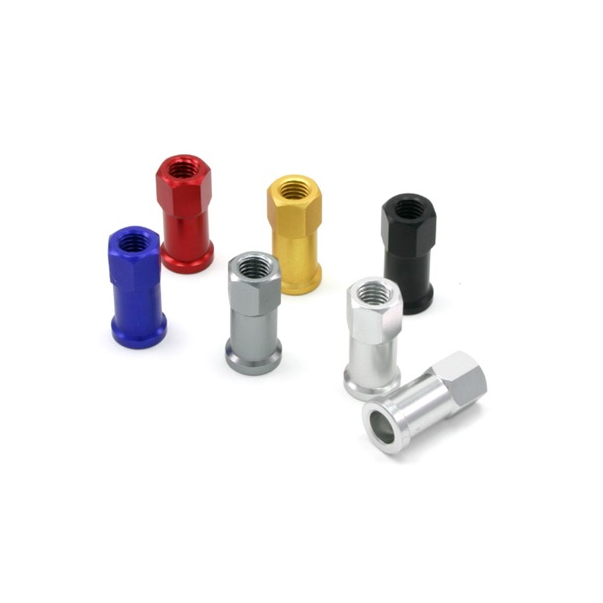 DRC Aluminium Rim Lock Nuts Titanium