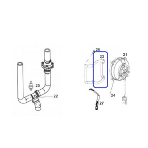 Suporte de eletroventilador MR