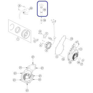 Conector Vela de Ignição...