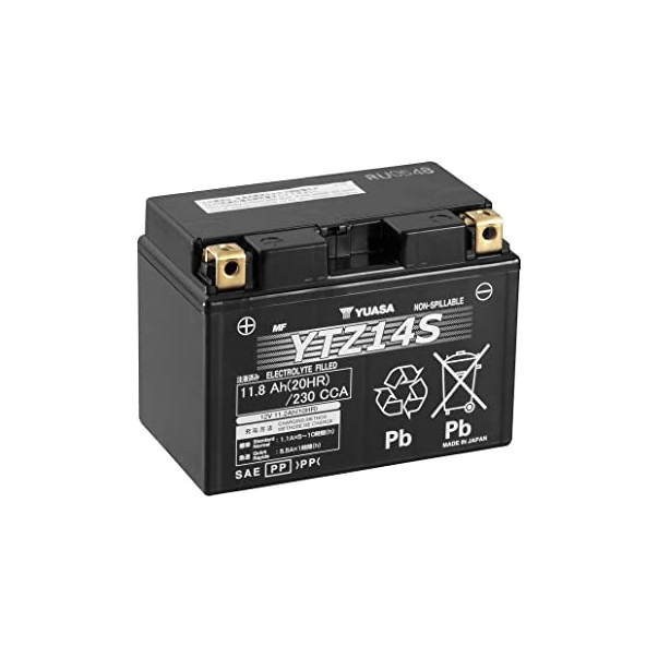 Batería Yuasa YTZ14S Wet Charged...
