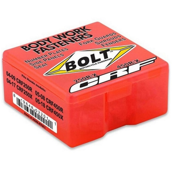 Bolt Honda CRF Plastic Screws Kit
