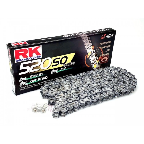 RK 520SO Chain 114 links Black