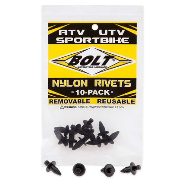 Rebite Plástico M6 Bolt