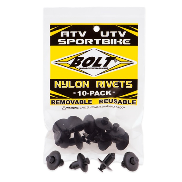Rivets Plastique M8 XL Bolt