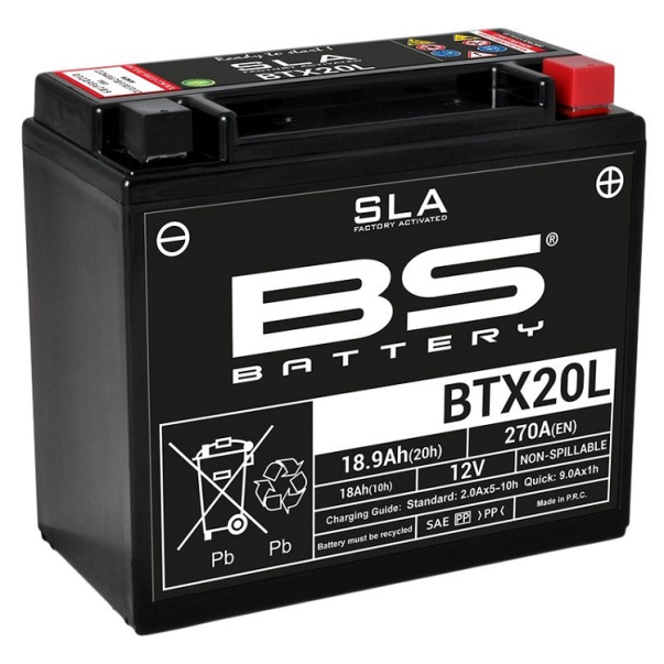 Battery BS Battery BTX20L-BS