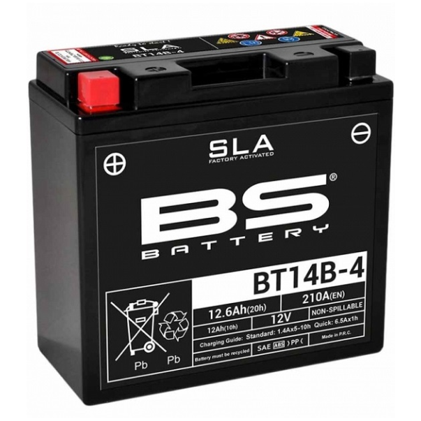 Batterie BS Battery SLA BT14B-4 (FA)
