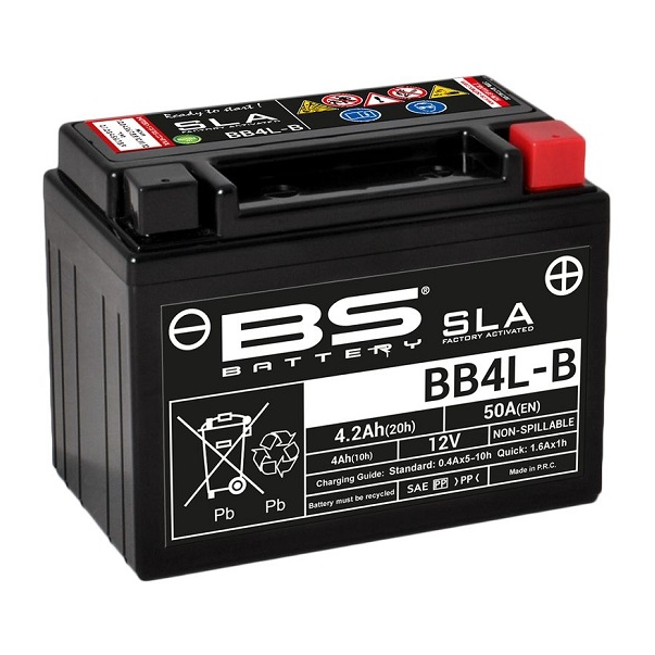 Bateria BS Battery SLA BB4L-B (FA)