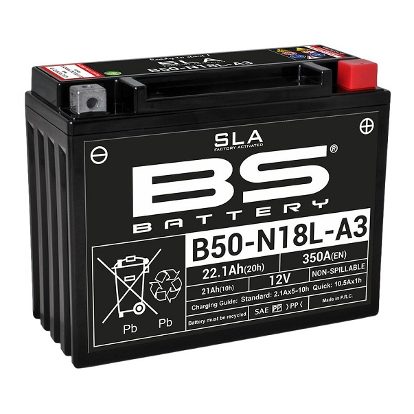 Batería BS Battery SLA B50N18L-A3 (FA)