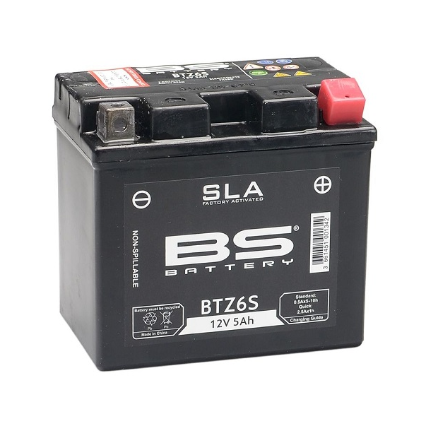 Bateria BS BTZ6S-BS sem manutenção...