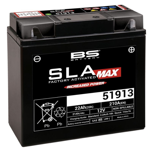 Battery BS Battery SLA MAX 51913 (FA)