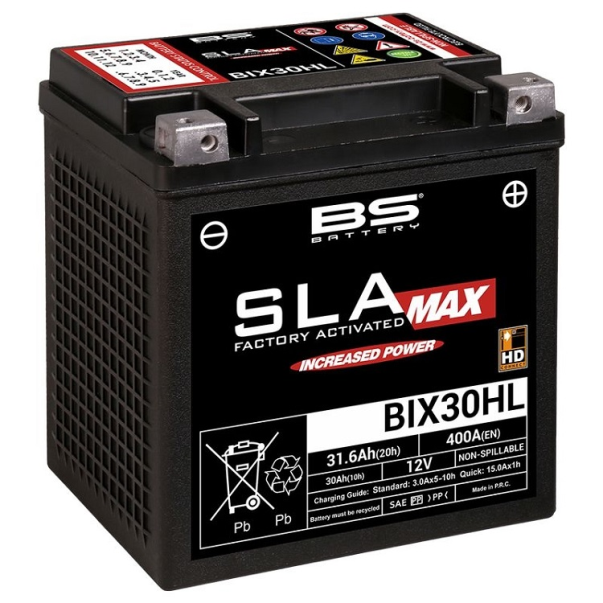 Bateria BS Battery SLA MAX BIX30HL (FA)