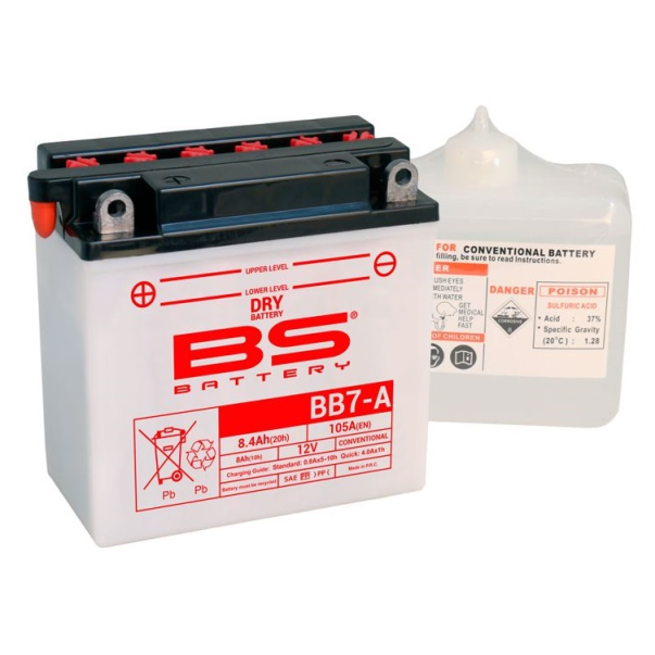 Batterie BS Battery BB7-A (Fresh Pack)