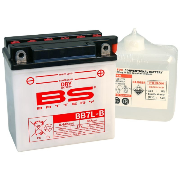 Batterie BS Battery BB7L-B (Fresh Pack)