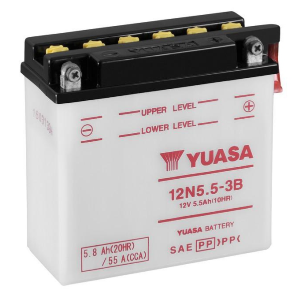 Battery Yuasa 12N5.5-3B Combipack...