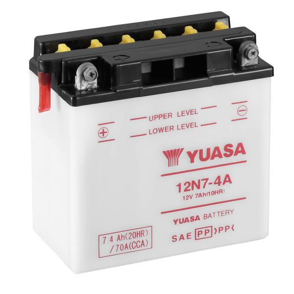 Batería Yuasa 12N7-4A Combipack (con...
