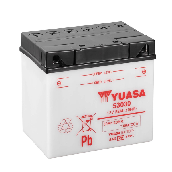 Battery Yuasa 53030 Combipack (with...