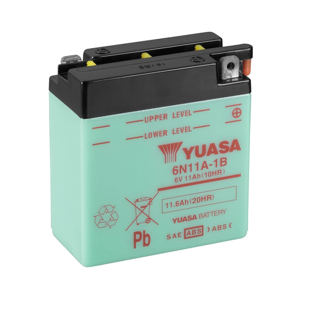 Battery Yuasa 6N11A-1B Dry Charged...
