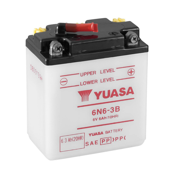 Batterie Yuasa 6N6-3B Dry Chargée...
