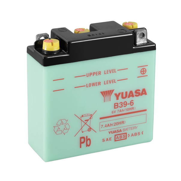 Batería Yuasa B39-6 Dry Cargada (sin...