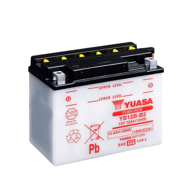 Batería Yuasa YB12B-B2 Dry Cargada...