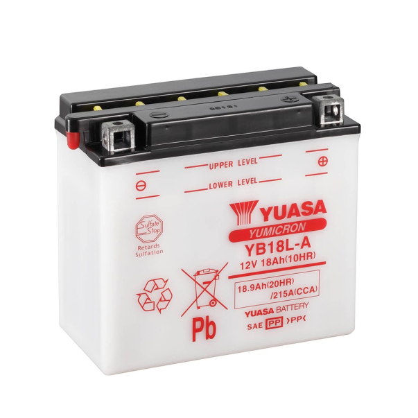 Batería Yuasa YB18L-A Combipack (con...