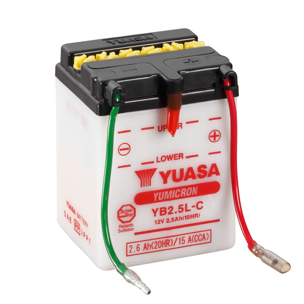 Bateria Yuasa YB2.5L-C Dry Carregada...