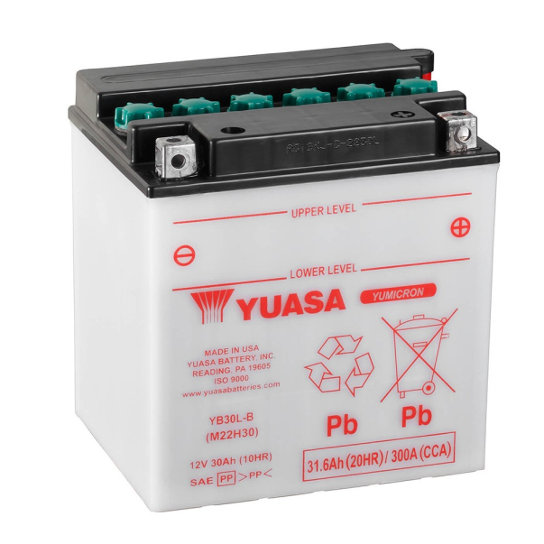 Batería Yuasa YB30L-B Dry Cargada...