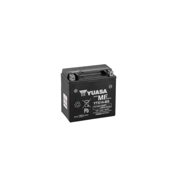 Batterie Yuasa W/C YTX14 (FA)