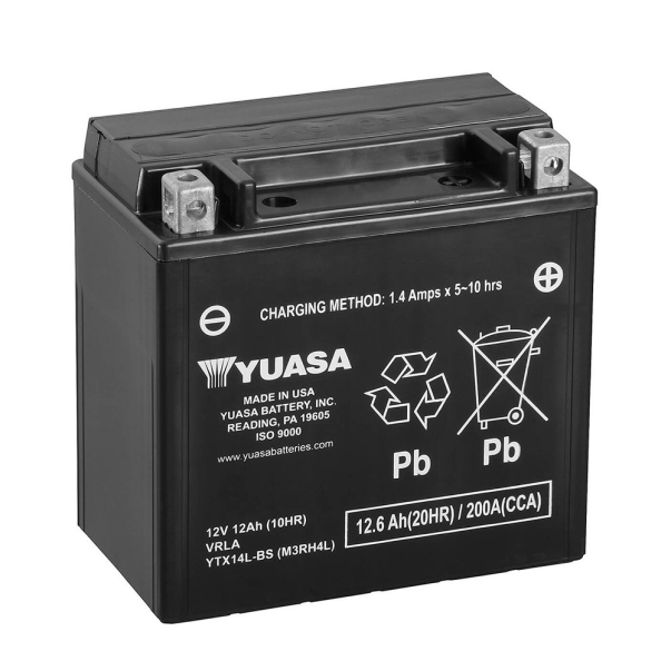 Batería Yuasa YTX14L-BS Combipack...