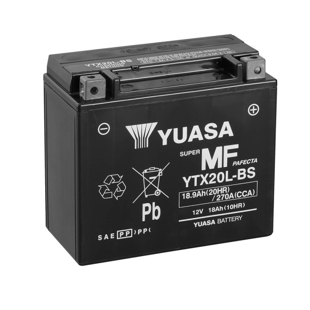 Battery Yuasa YTX20L-BS Combipack...