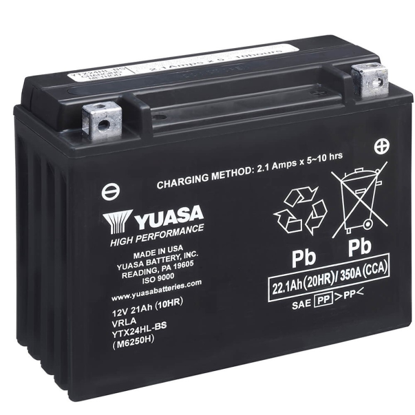 Batería Yuasa YTX24HL-BS Combipack...