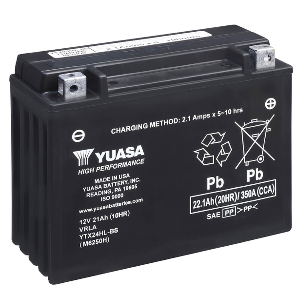 Battery Yuasa YTX24HL-BS Combipack...