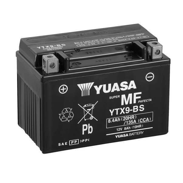 Batterie Yuasa YTX9-BS Combipack...