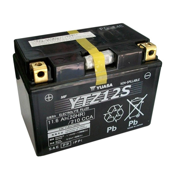 Battery Yuasa YTZ12S Wet Charged...