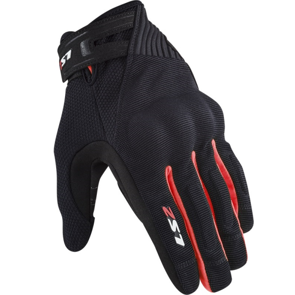 Luvas LS2 Dart 2 Preto/Vermelho