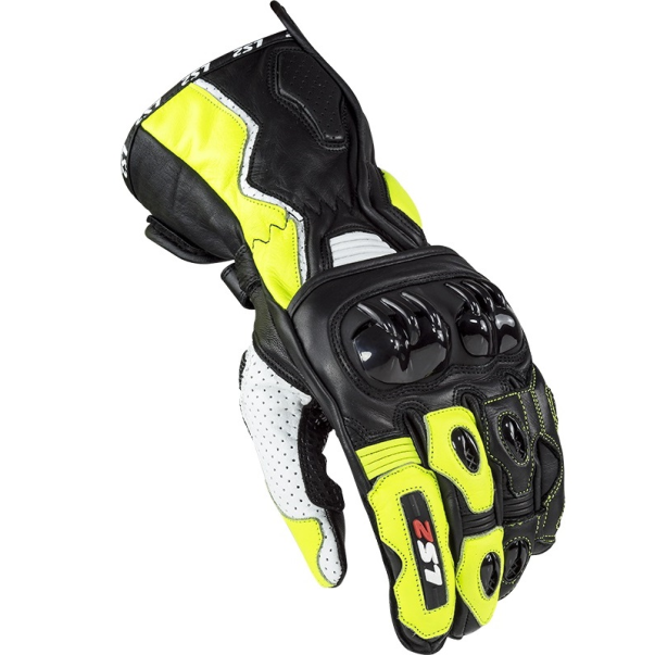 Luvas LS2 Swift Racing Preto/Amarelo...
