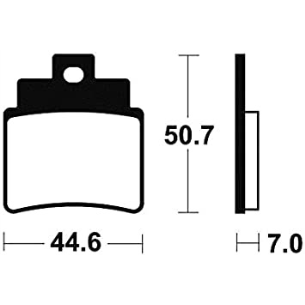 Tecnium MOR275 Brake Pads
