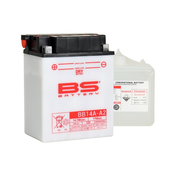 Bateria BS Battery YB14A-A2 (Fresh Pack)