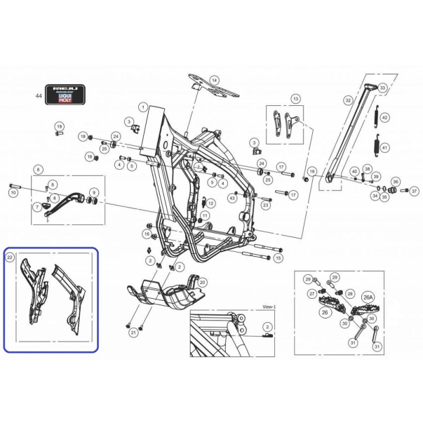 Kit Protectores de Chasis Gas Gas EC...