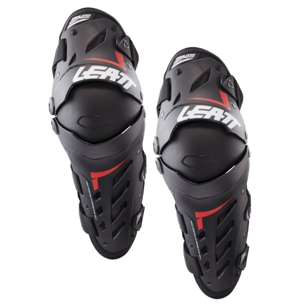 Rodilleras Leatt Dual Axis Negro/Rojo