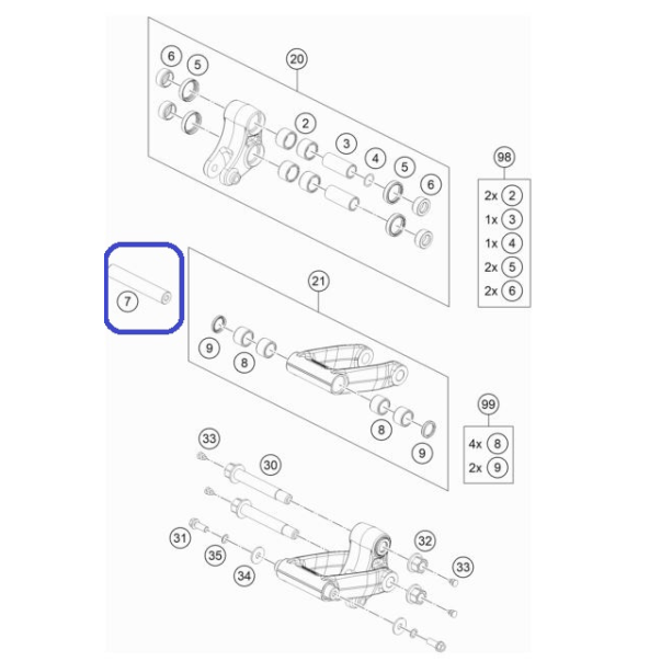 PULL ROD ANCHOR BOLT