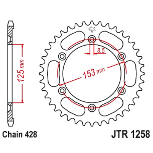 Cremalheira JT Honda XR 125... 2