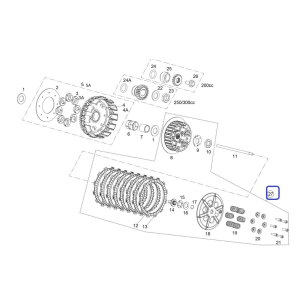 Cto Noix Embrayage EC 250...