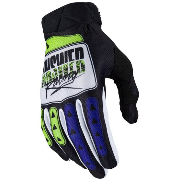 Gants Answer AR3 PRO GLO Violet/Vert...