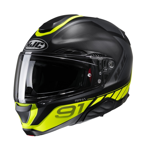 Capacete Modular HJC RPHA 91 Rafino...