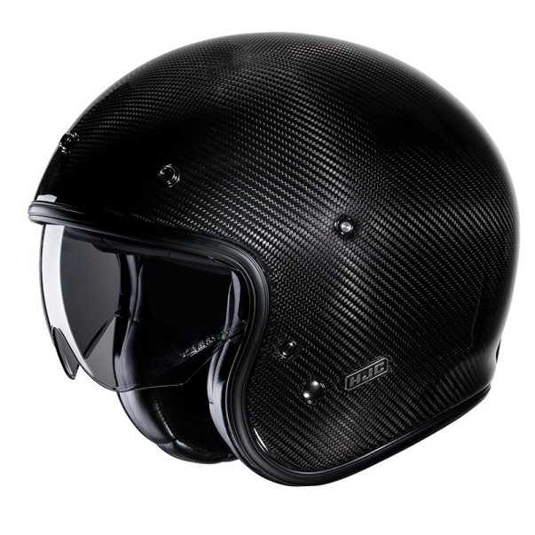 Jet Helmet HJC V31 CARBON Uni Black